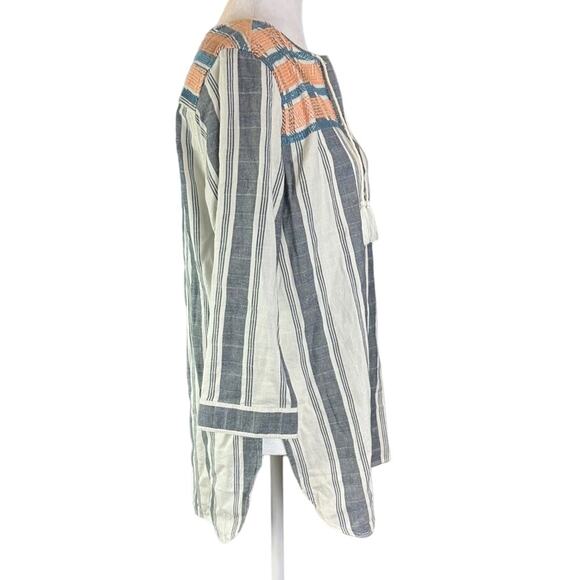 Woolrich Cleo Falls Eco Rich Tunic Shirt Organic Cotton Size Medium - Picture 4 of 10